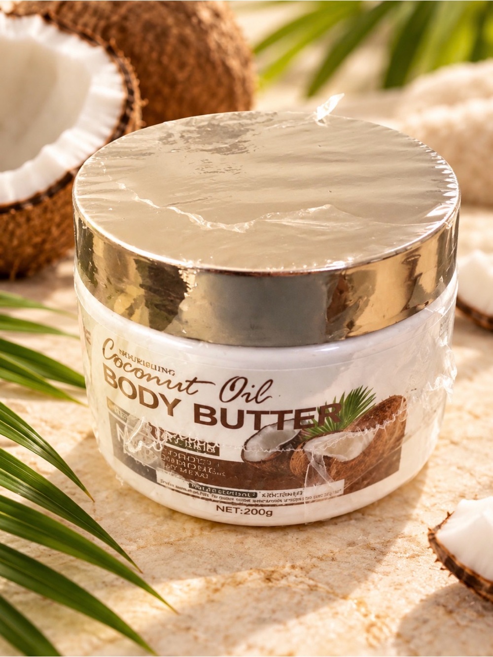 Coconut Oil Body Butter – White